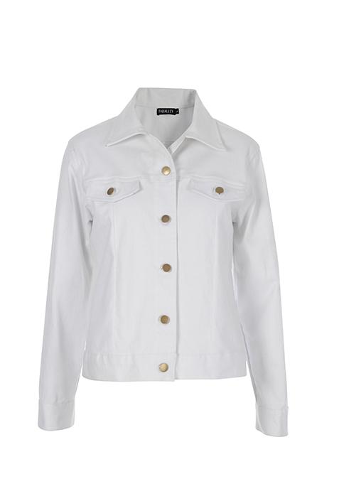 White Denim Jacket 
