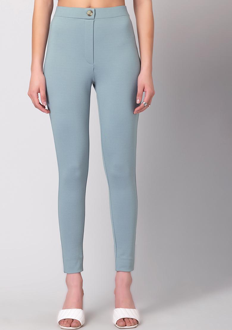 Buy online White Solid Legging from Capris & Leggings for Women by Elleven  By Aurelia for ₹250 at 58% off | 2024 Limeroad.com