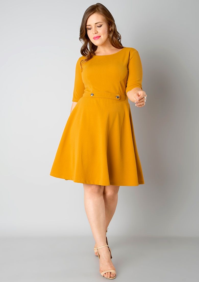 curve skater dress