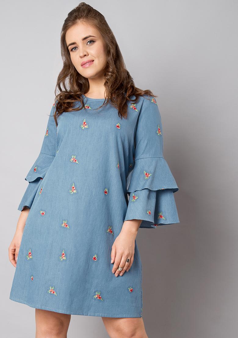 Faballey best sale denim dress