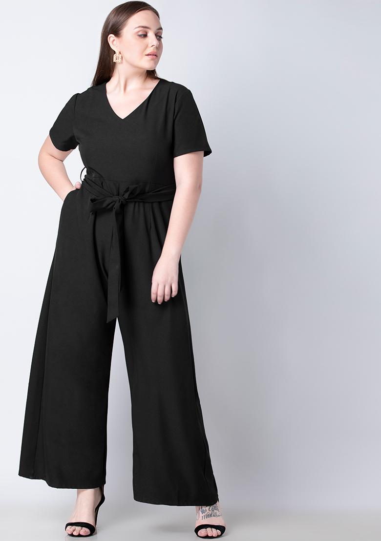 black curve jumpsuit