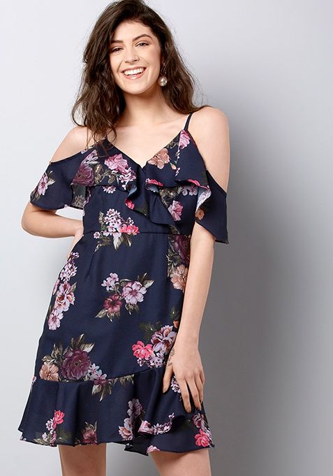 cold shoulder frock