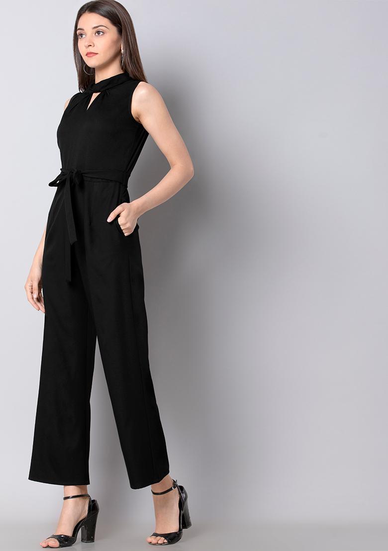 jumpsuit dress black