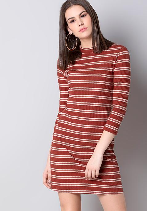 knee length bodycon dresses online india