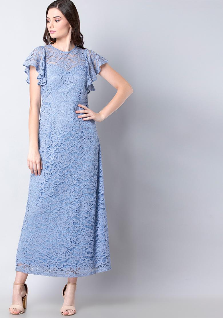 Next Haut Femme Carreaux Bleu Mélange De Lin Midi Tea Dress Long Summer boutonnée 6-22