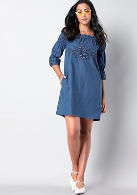 womens denim shirt online india