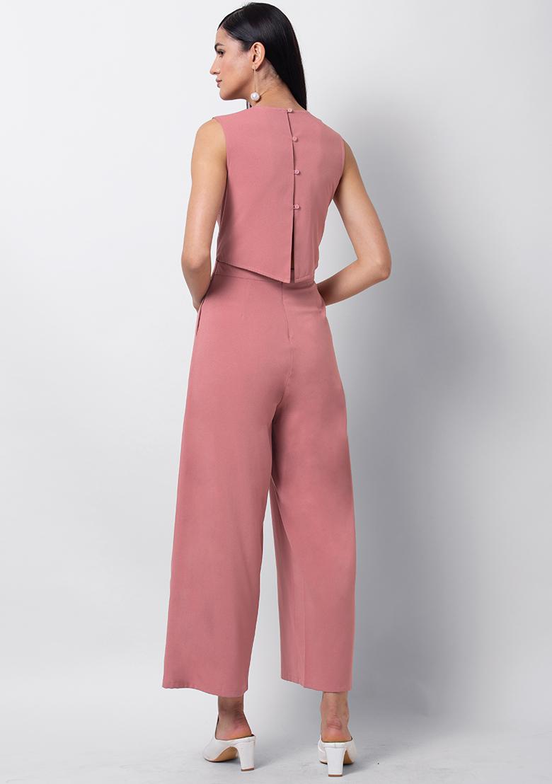 faballey pink jumpsuit