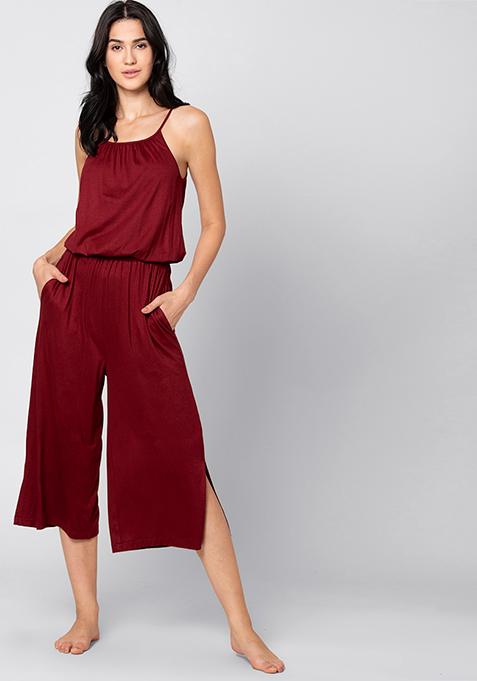 faballey maroon dress