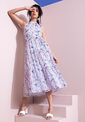 white floral dresses