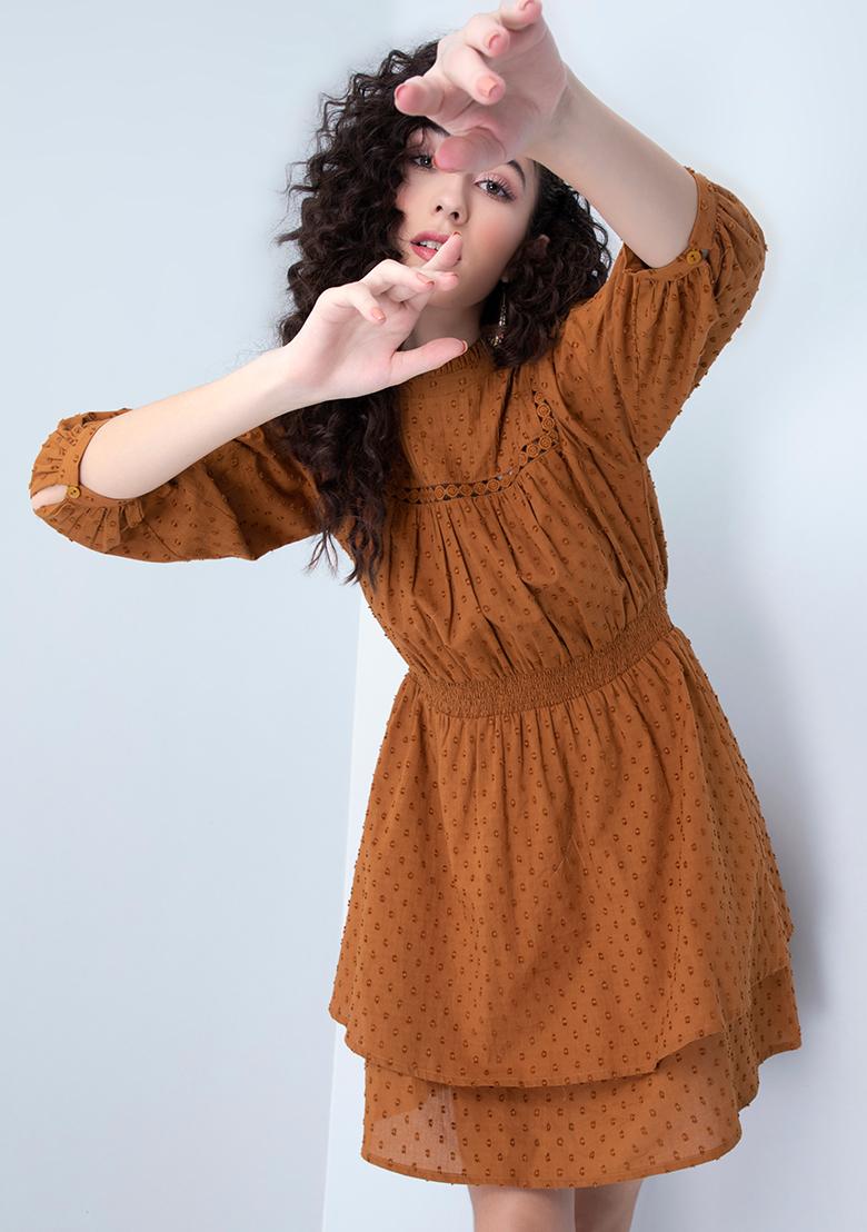 Lucy Dress Golden Vibes – Ro + Fern