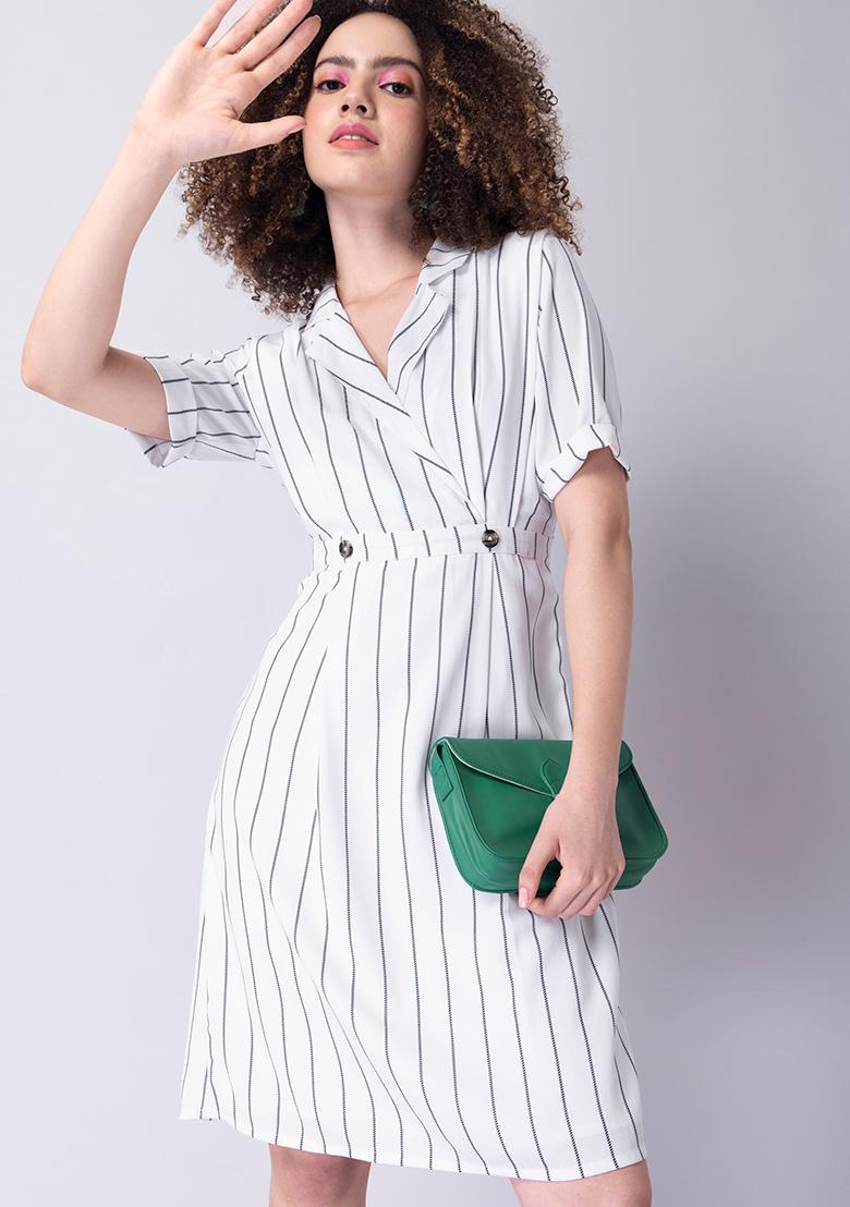 CODE Women Solid Collared Wrap Dress | Lifestyle Stores | Kondapur |  Hyderabad