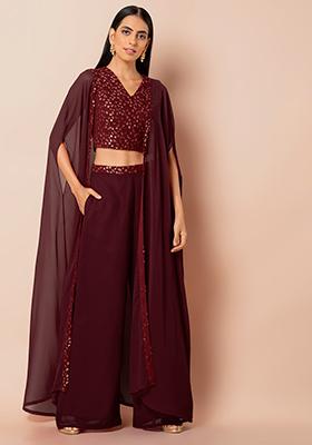 long shrug on lehenga