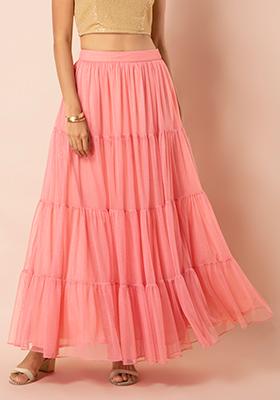 ruffle skirt with top
