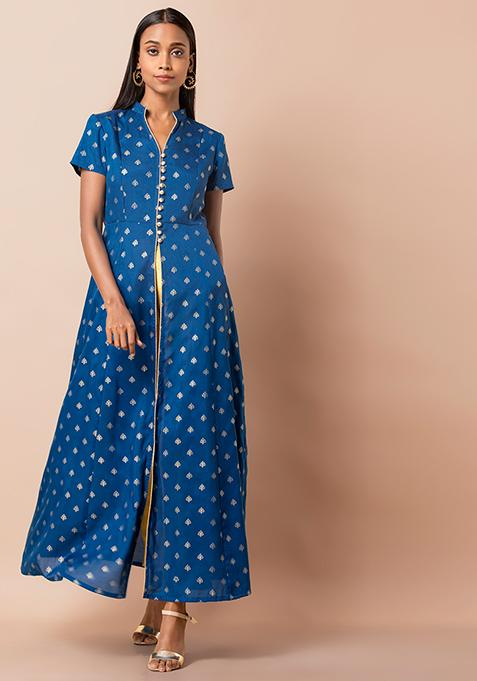 Women Cotton Yellow Indian Short Kurti Tunic Kurta Top Shirt Dress 70A