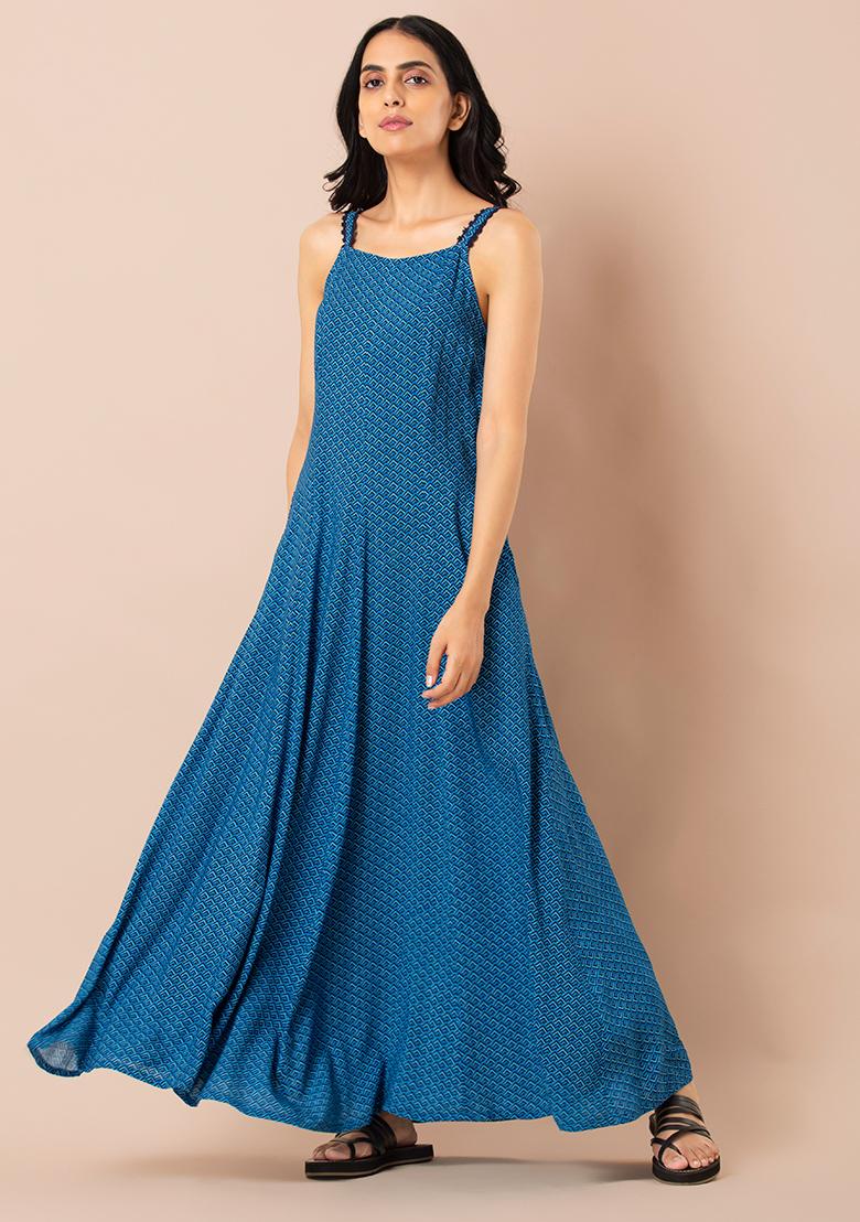 dhoti maxi dress