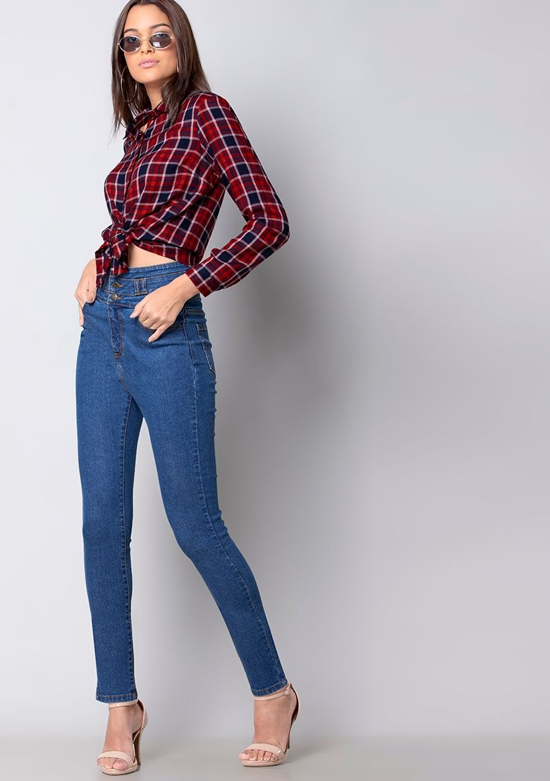 Faballey high sale waist jeans