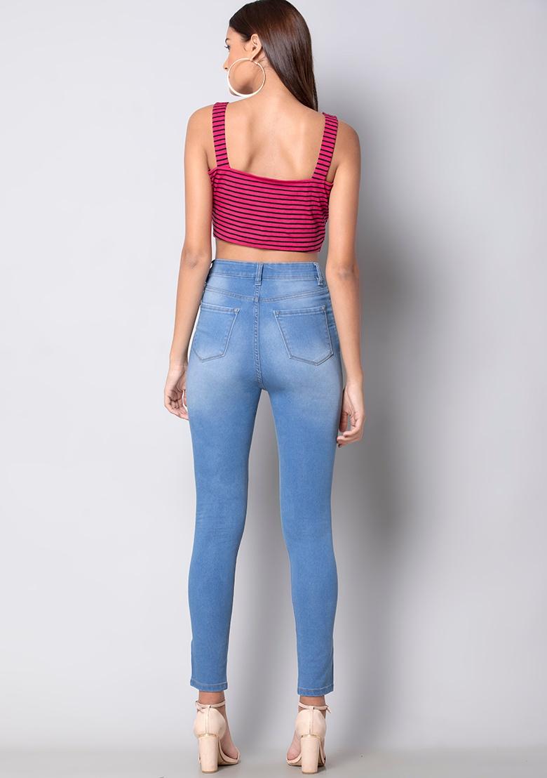 Faballey high cheap waist jeans