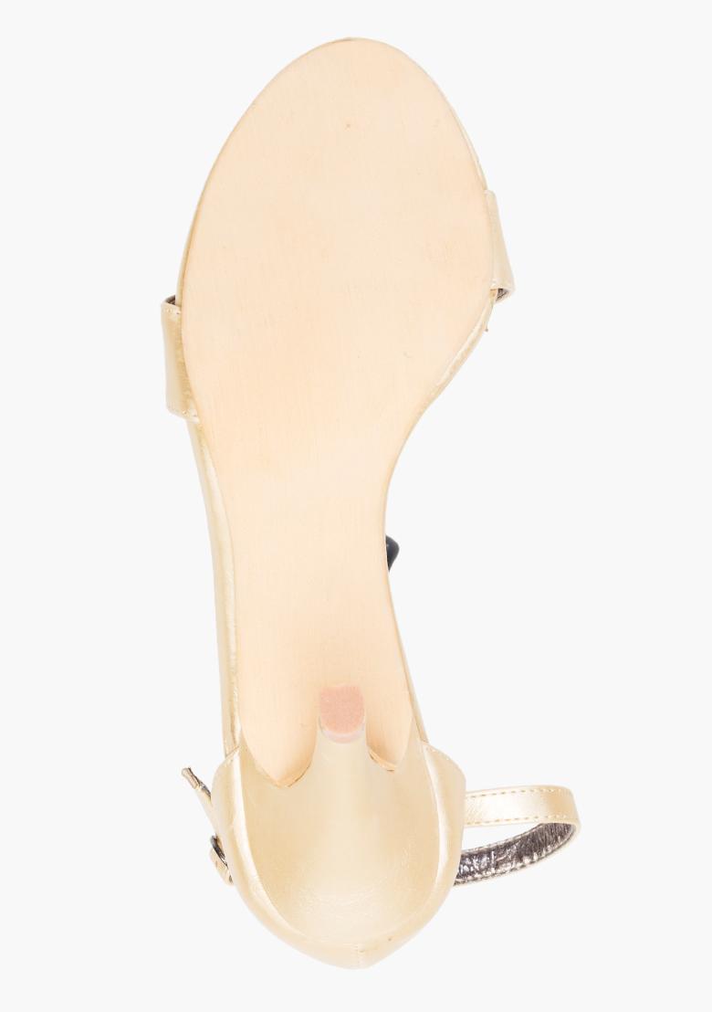 ivory barely there heels