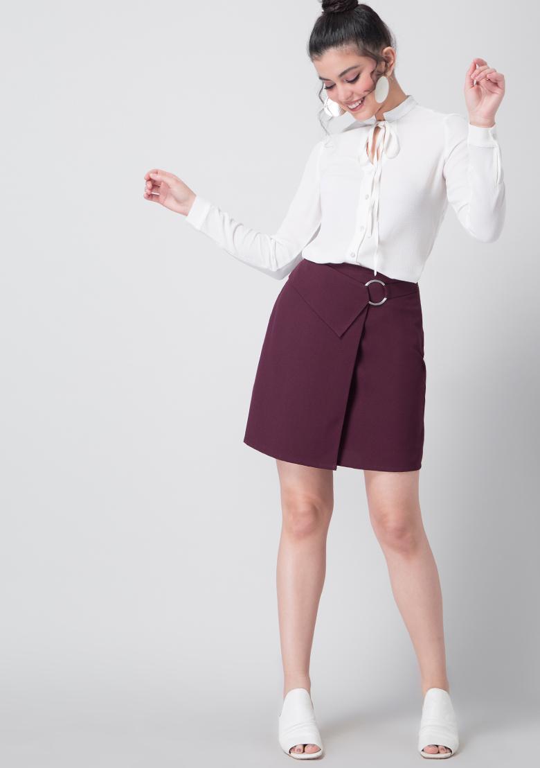 The Lola Mini Skirt White