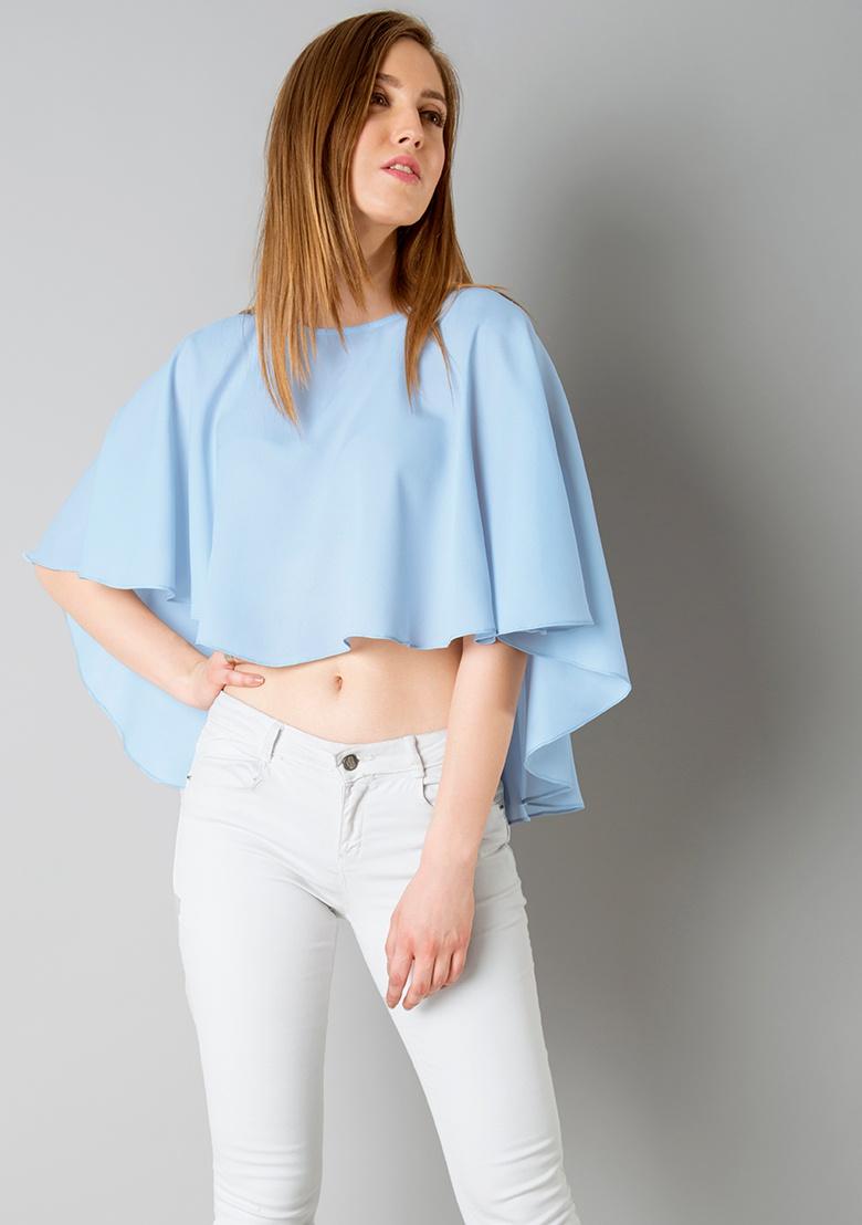 High low cape store top