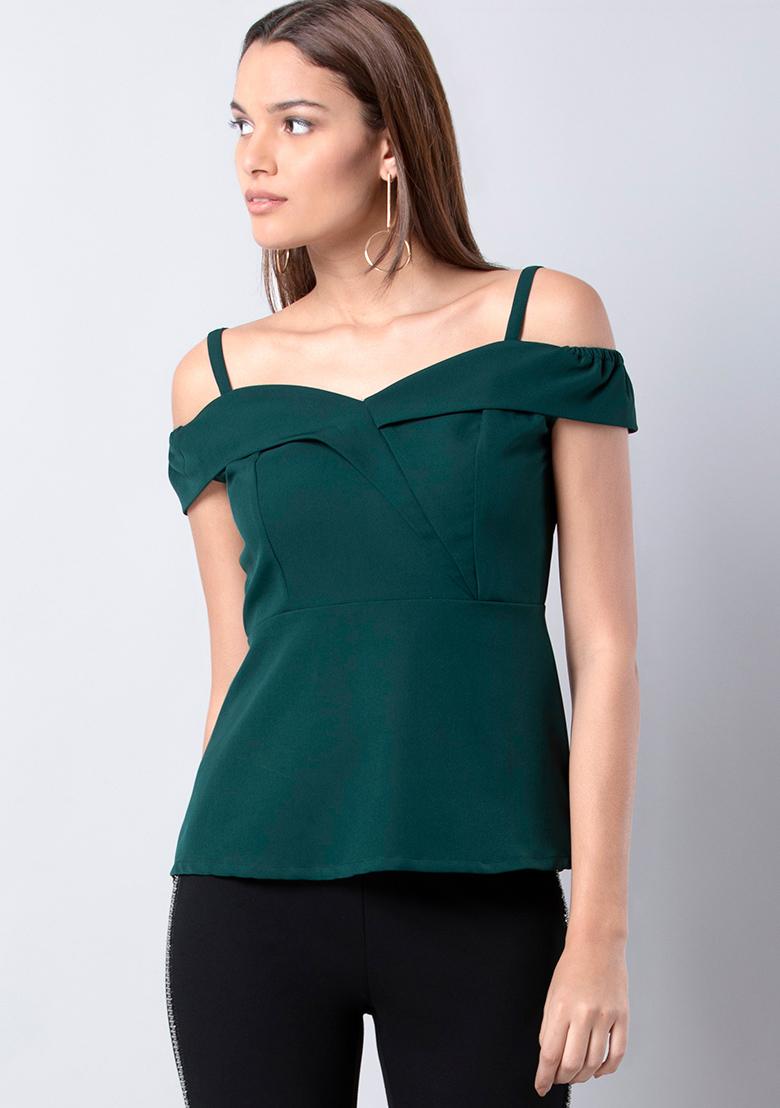 elegant cold shoulder tops