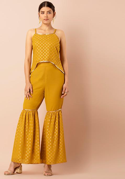 Yellow sharara pants Clearance