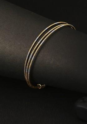 24 CT Gold Plated Handcrafted Cuff Bracelet