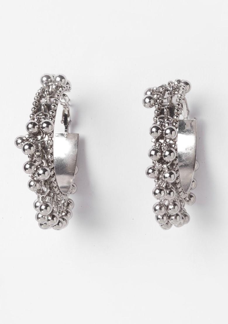 Oxidised Silver Plated Radha Krishna Temple Jewellery Set - Indya