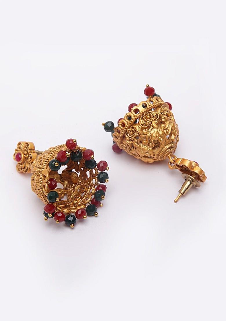 Gold Plated Radhe Krishna Handcrafted Jewellery Set