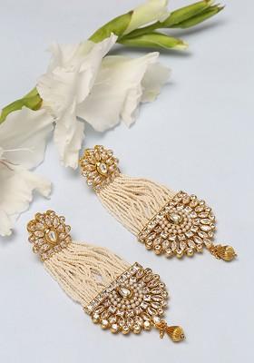 Gold Plated Classic Drop Earrings