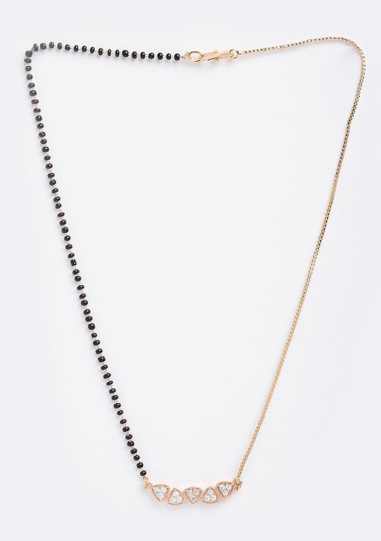 Gold Plated Studded Mangalsutra