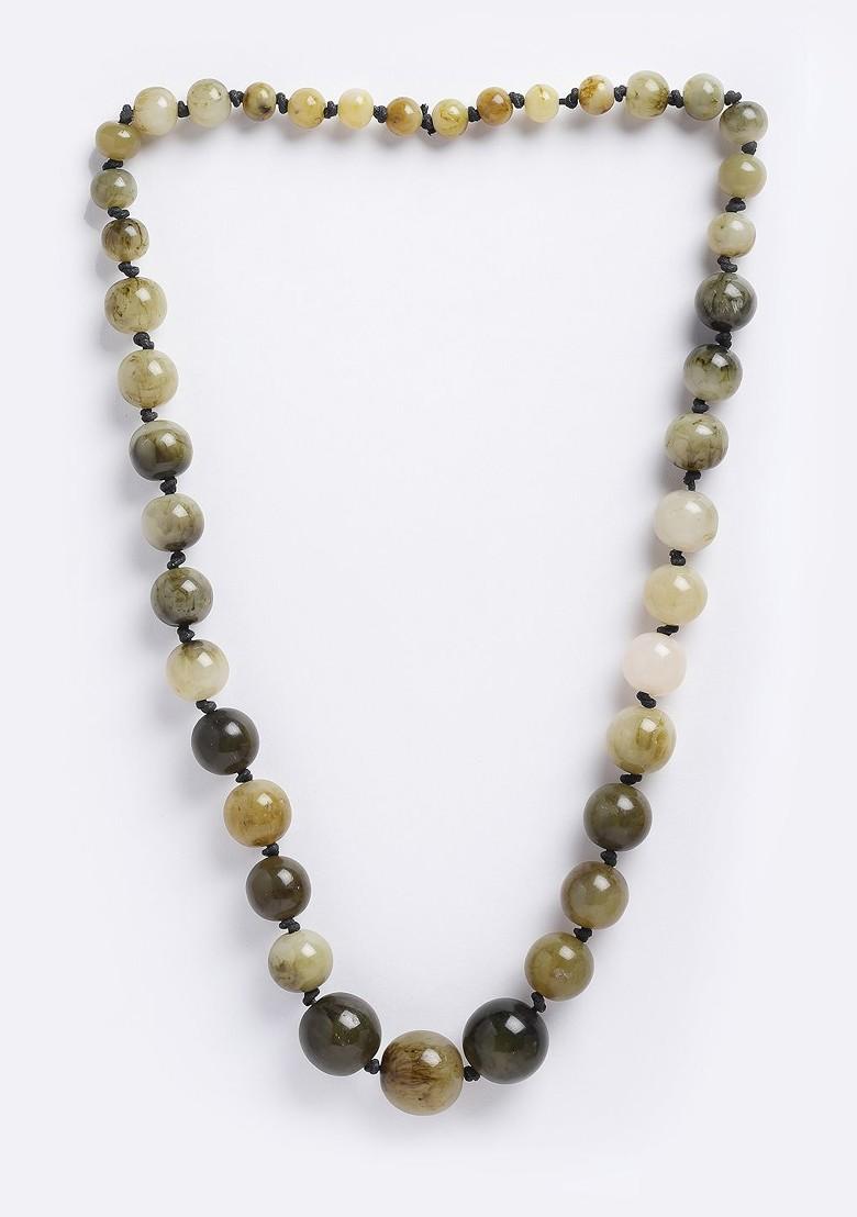 Women Olive Green Handcrafted Necklace