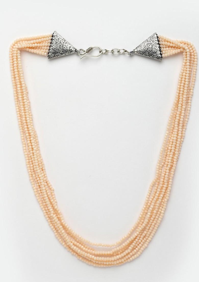 German Silver Oxidised Necklace