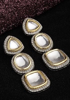 Silver Plated Classic Studs Earrings