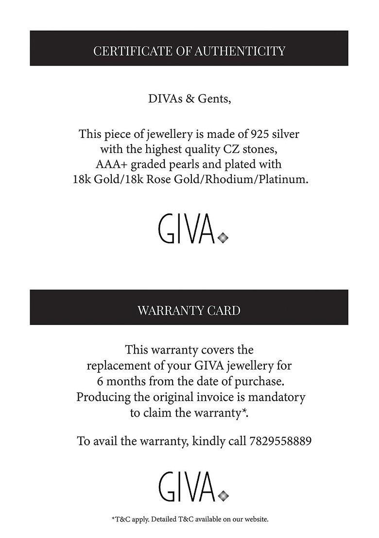 Indya X Giva 925 Silver Evil Eye Anklet