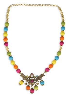 German Silver Gold Plated Necklace