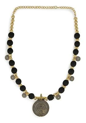 German Silver Gold Plated Necklace