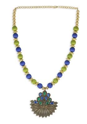 German Silver Gold Plated Necklace