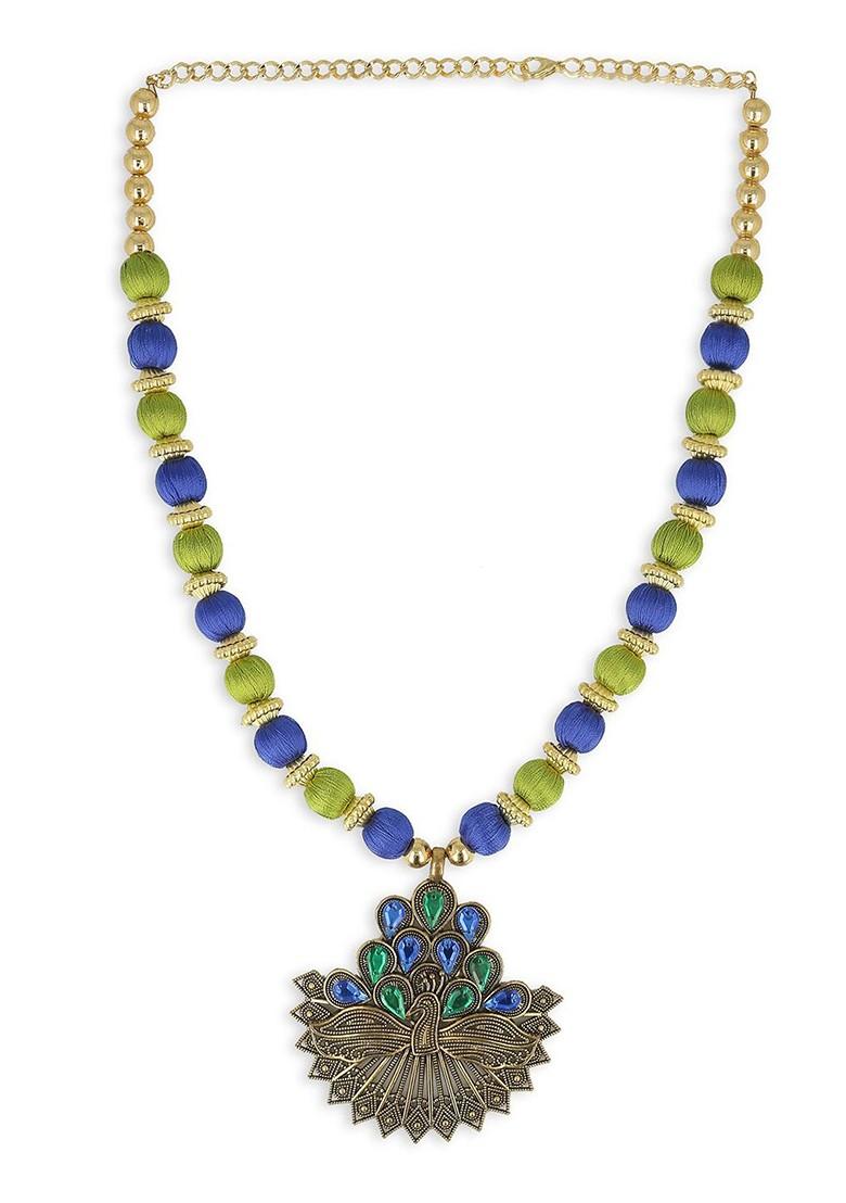 German Silver Gold Plated Necklace