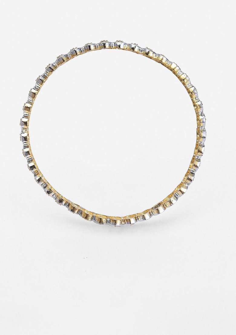 Set Of 72 Gold Plated AD Studded Wedding Chuda Bangles