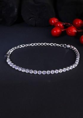 Women Silver Plated Armlet Bracelet