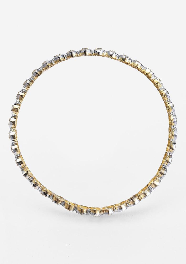 Set Of 72 Gold Plated And AD Studded Wedding Chuda Bangle