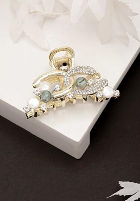 Gold Plated Claw Clip