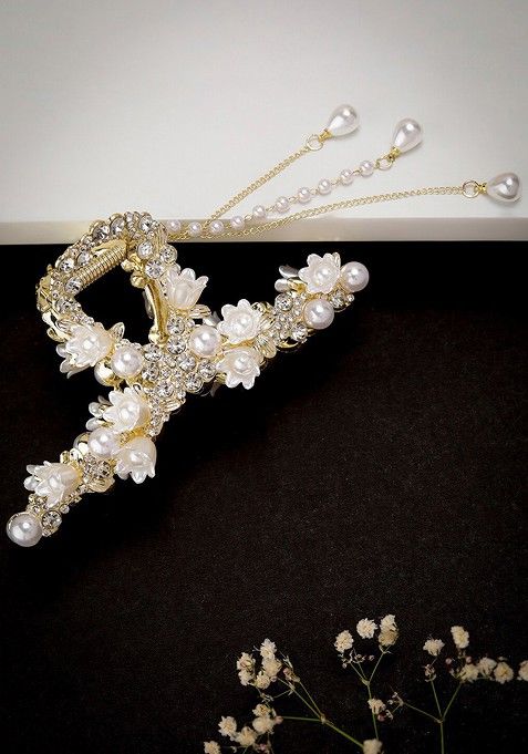 Embellished Claw Clip