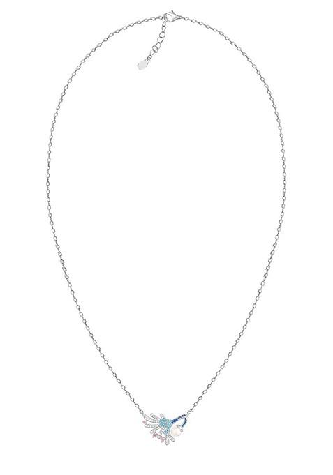 Indya X Giva Sterling Silver Rhodium Plated Necklace