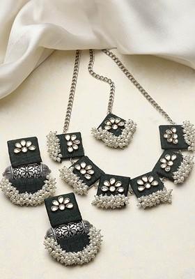 Silver Plated Jewellery Set