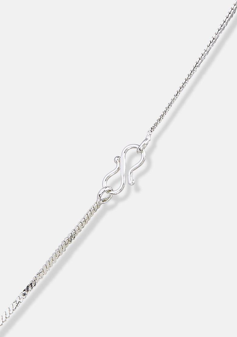 Silver Plated CZ Studded Jewellery Set