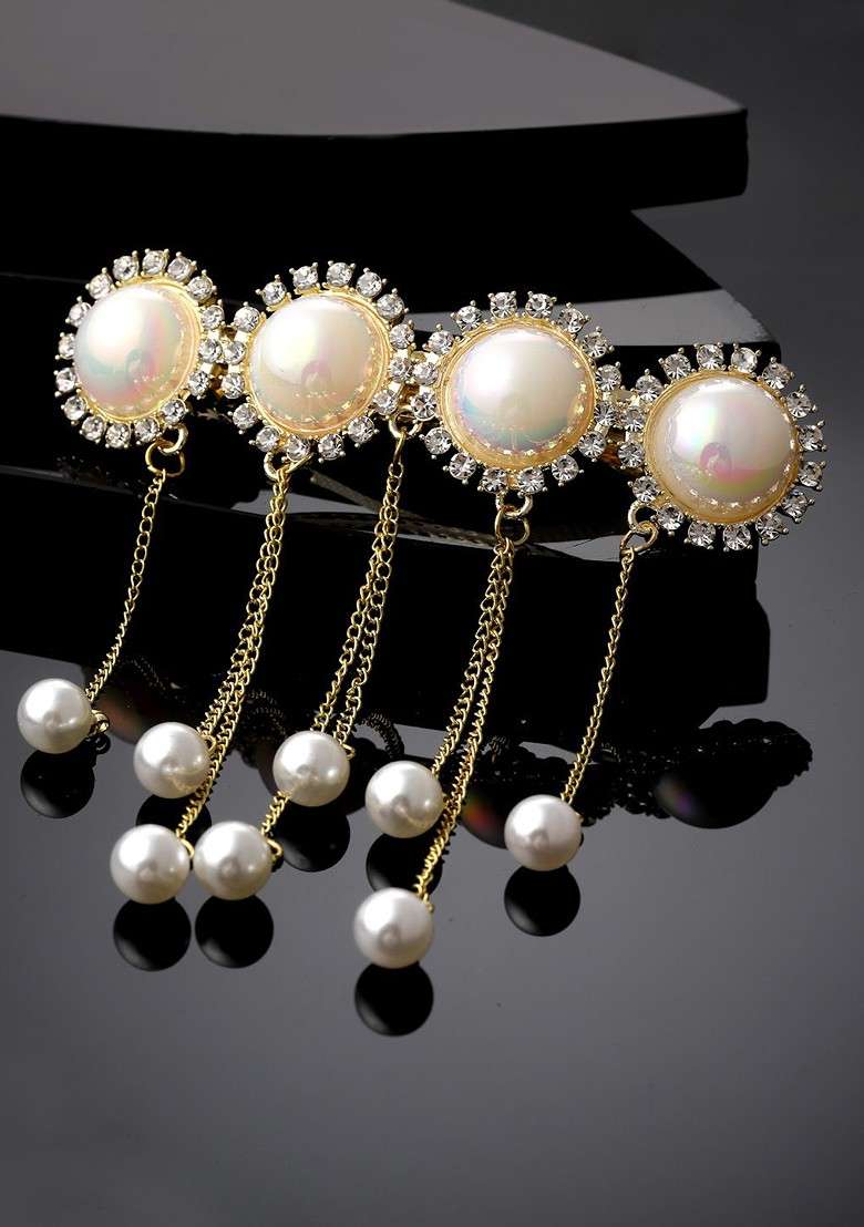 Embellished French Barrette - Indya