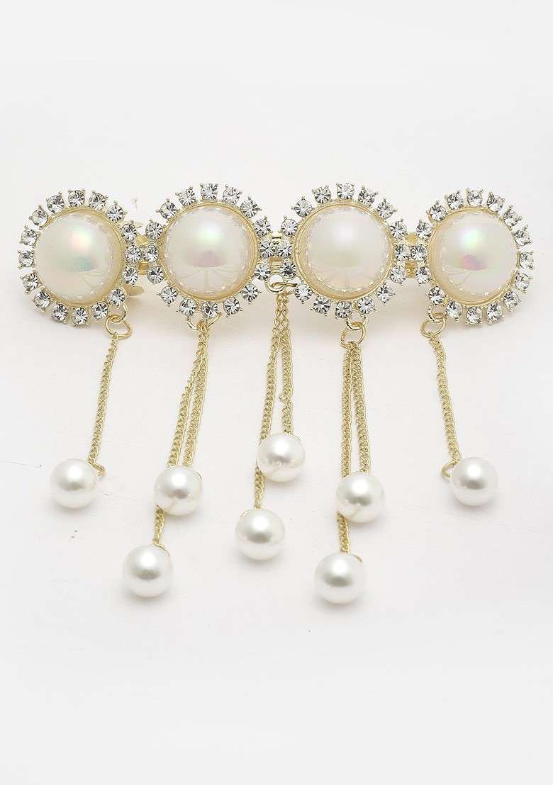 Embellished French Barrette - Indya