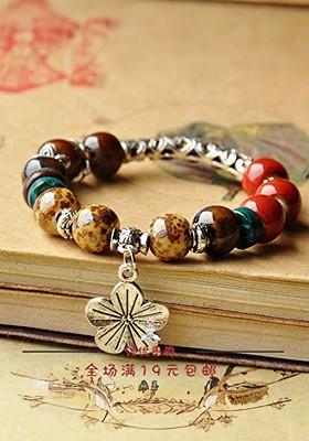 Women Beaded Elasticated Bracelet
